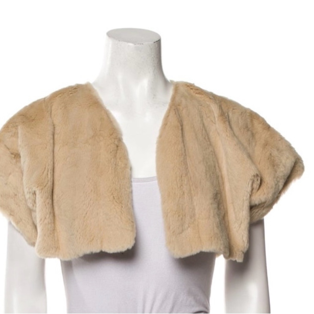 Dolce & Gabbana Soft Beige  fur Fabric